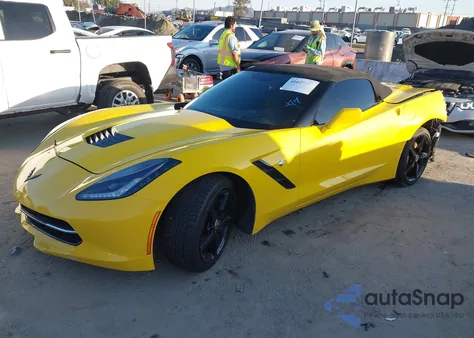 2014 Chevrolet Corvette Stingray from USA, damaged, VIN 1G1YF3D74E5108425
